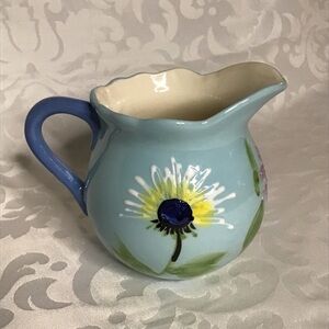 SMALL HAND PAINTED PITCHER
